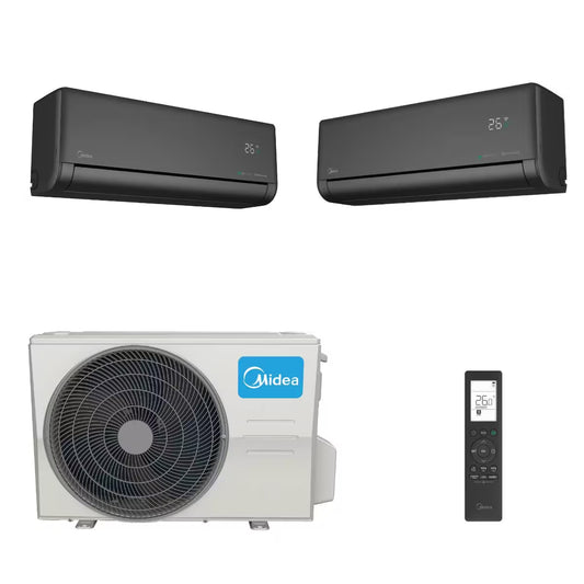 Midea Solstice 09 Duo Split Klimaanlagen Set Schwarz - Midea Deutschland